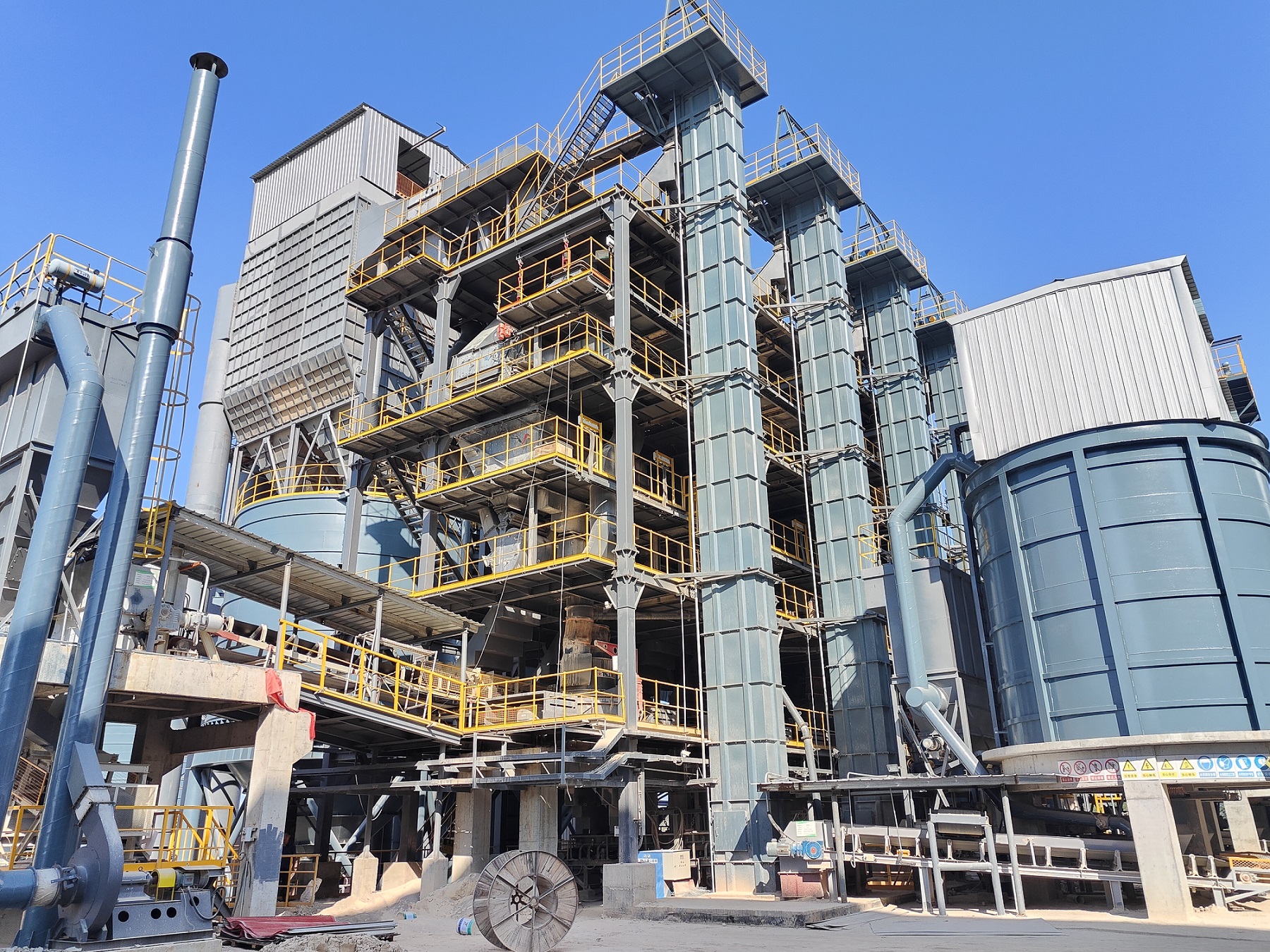 唐山金路v8干式整形砂石同出系統(tǒng)，新型立體化砂石生產(chǎn)模式