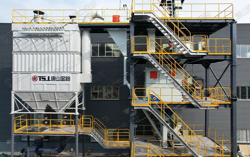 浙江干法制砂樓項目安裝飛快，馬上完工！