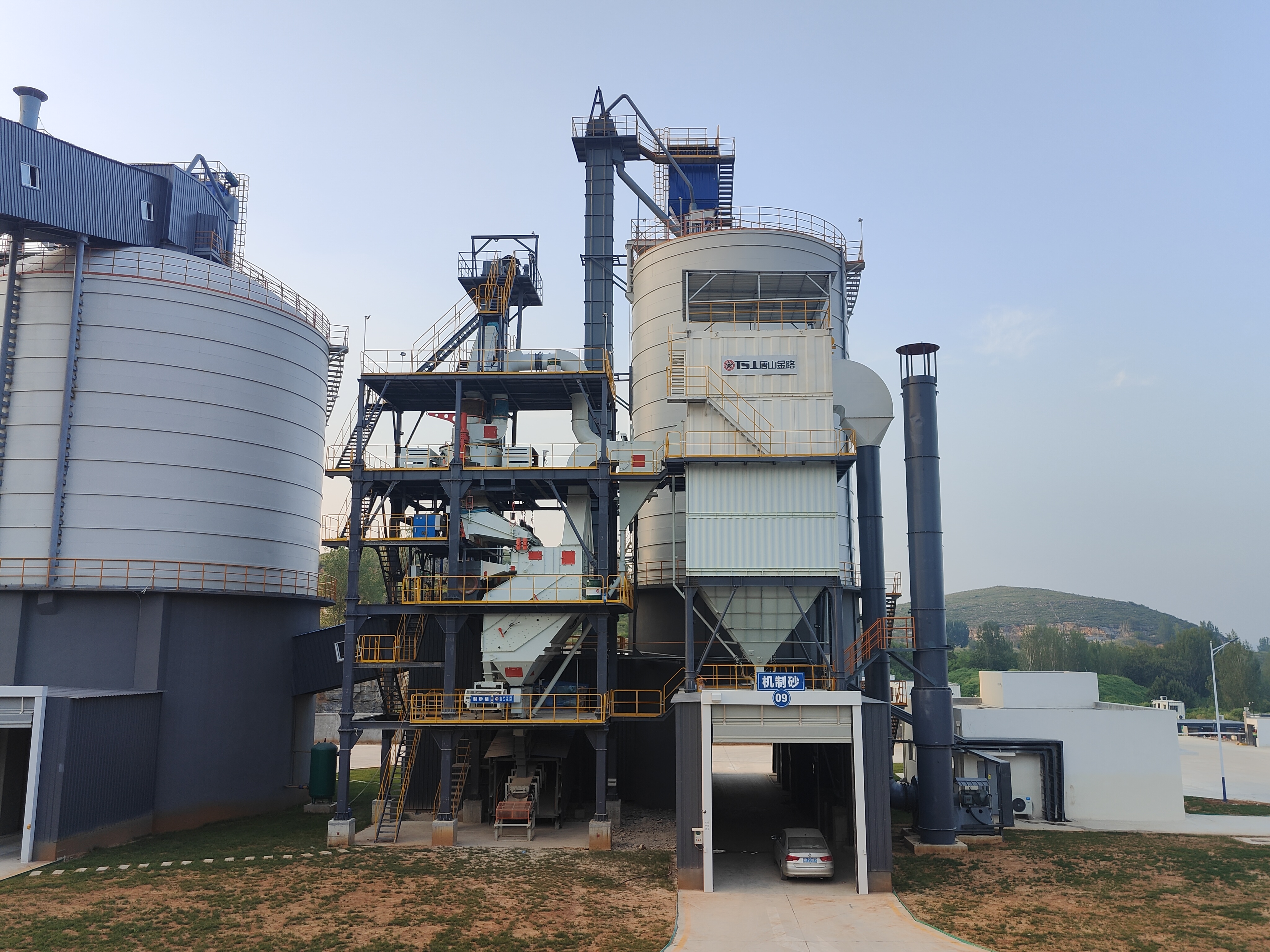 干法制砂樓：塔樓式布局，空間利用的優(yōu)化大師